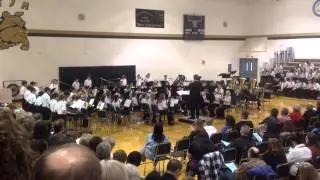 California Trail Middle School 6th Grade Band Winter Concer