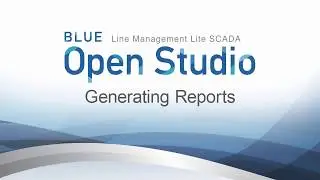 BLUE Open Studio: Generating Reports