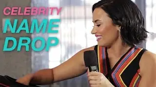 Demi Lovato Plays Celebrity Name Drop
