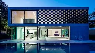 Cubist Modern Contemporary Mashrabiya Style Luxury Residence in Savyon, Tel Aviv, Israel