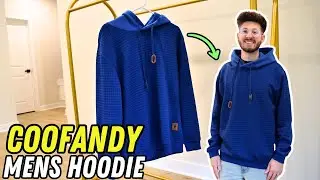 Руководство по размерам и полный обзор мужских повседневных толстовок COOFANDY