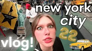 sing it girl goes to NYC VLOG! 🍎✈️ (Broadway + 22nd birthday)