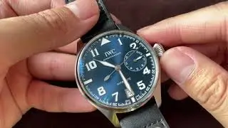第403集  IWC小王子系列仲可以捱幾耐？ IWC IW500908 Le Petit Prince 藍面大型飛行員