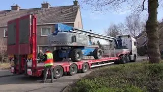 Exceptioneel transport in Molenhoek
