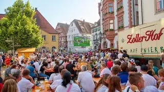 Pfullendorf Fussball EM Open Air Public Viewing