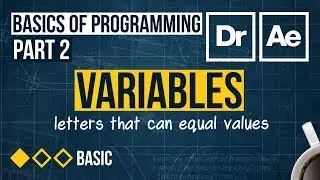 Basics of Programming - 02 - Variables
