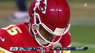 Patrick Surtain II interception on Patrick Mahomes