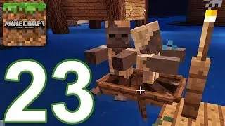 Minecraft: PE - Gameplay Walkthrough Part 23 - Cobblestone Island (iOS, Android)