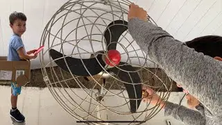 Reforma, limpeza e conserto do ventilador antigo CIRRUS dos anos 70