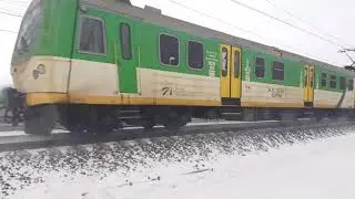 Składanka kolejowa Milanówek 13.02.2021