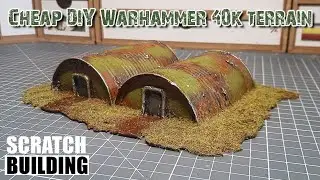 Cheap DIY Warhammer 40k terrain