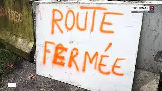 400 &eacute;l&egrave;ves impact&eacute;s par le blocage de la route &agrave; Hitia'a