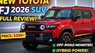 2026 Toyota FJ Cruiser – The Comeback Beast! Full Features, Price & Real Review