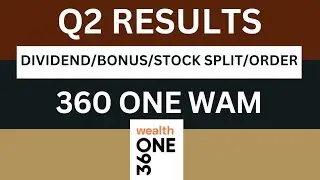 360 one wam Q2 Results 2025 | 360 one wam Results Today | 360 one wam Share Latest News