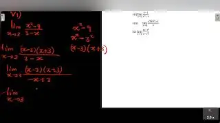 Evaluating limits
