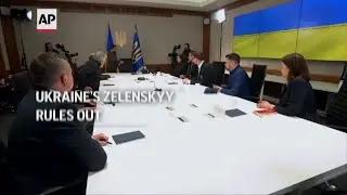 Ukraine leader on NATO and security guarantees
