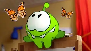 Om Nom Stories Hindi | Chasing Cute Butterfly 🦋 | Funny Cartoon For Kids | Learn Hindi With OM NOM