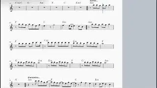 O Encontro - Valesca Mayssa e Jefferson & Suellen - Partitura da Melodia - Flauta, Violino e outros