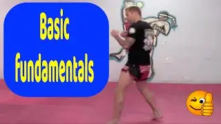 How to stand and use basic footwork for Muay Thai