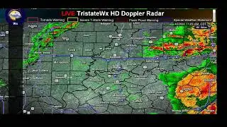 4/2/2024 LIVE Severe Weather Coverage #tristatewx #INWX #ILWX #KYW97