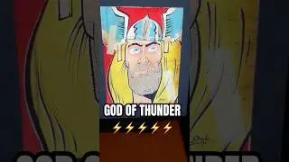 ⚡️The MIGHTY THOR! ⚡️Procreate Art! #art #drawing #procreate #thor