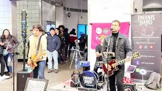Felipe Pavani's concert❤️#timessquare #subway #performance #4k