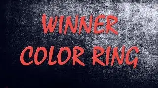 [FSG Eternity] WINNER - COLOR RING [Рус.суб]