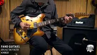 Fano GF6 Alt de Facto | Maple Top / Mahogany Body | Lambertones Cremas & Bigsby | #240820