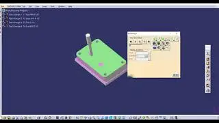 Prismatic machining CATIA V5 (Milling _pocket)