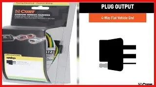 CURT Custom Trailer Wiring Harness: Easy, Reliable Towing Connection for Dodge & More