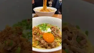 We lined up to try a Michelin Guide Recognized & Canada&rsquo;s FIRST Japanese &ldquo;Abura Soba&rdquo; Restaurant