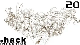 Getting sat on by Skeith | .hack//INFECTION Episode 20