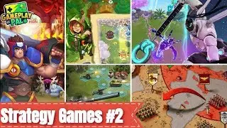 TOP 5 Strategy Games for Android & iOS (Free) 2019 #2 // Gameplay Pal