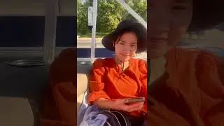 Sitting on the Boat 🚤😁👍🏻 #shortvideo