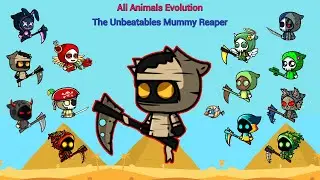 All Animals Evolution And The Unbeatable Mummy Reaper  (EvoWorld.io)