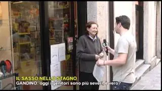 Il sasso nello stagno Gandino 12 maggio 2015