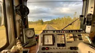 645 km train journey on Sweden's Inland Line | Jokkmokk - &Ouml;stersund