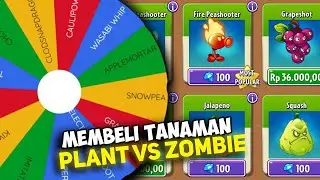 BELI TANAMAN SESUAI SPINNING WHEEL - PLANT VS ZOMBIE 2
