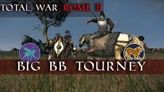 The Big Blade Balance Tournament R3G1 | HunnicWarrior vs Horatius | Total War Rome II