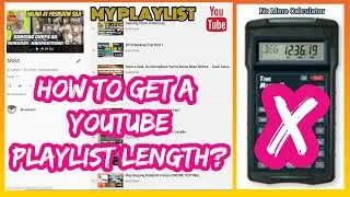 An Easy Way to Get a YouTube Playlist Length #shorts