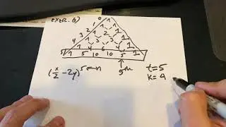 Use the Pascal triangle to find the nth term in a binomial expansion