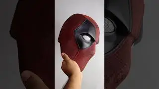 3d printed deadpool masks #deadpool3 #deadpoolcosplay #mcu #cosplay#3dprint #3dprinting #deadpoolfan