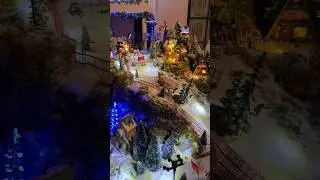 Amazing Lemax Christmas Village with Vail Village theme 😍✨🎿
