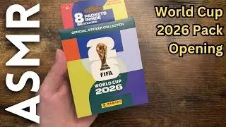 World Cup 2026 Sticker Pack Opening [ASMR Football]