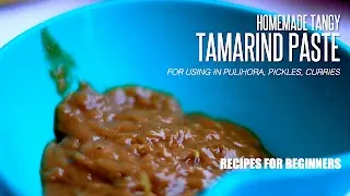 How To Make Tamarind Paste  Homemade Tangy Tamarind Concentrate