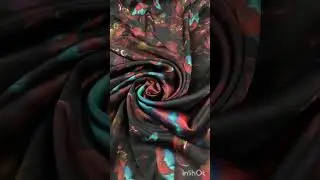 Silk Stories: Exploring the Charm of Print Fabric! #textiletales #silkfabric #fabricmaterial