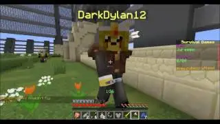 MC SurvivalGames 1 (New Combat): Explosions and animal attack!