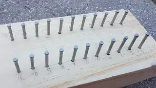 homemade Flemish twist string jig. Easy as.