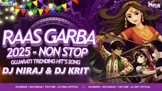 RASS GARBA 2025 DJ NIRAJ AND DJ KRIT | @DJKRITOFFICIALREMIX |GUJARATI TRENDING SONG | DANDIYA 2025 