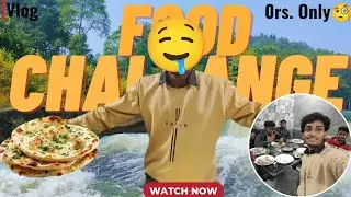 UNLIMITED KHANA + 0₹ 😱 | FOOD CHALLENGE GONE CRAZY 🤯 | PAHADON MEIN CHOT LAG GAYI🤕